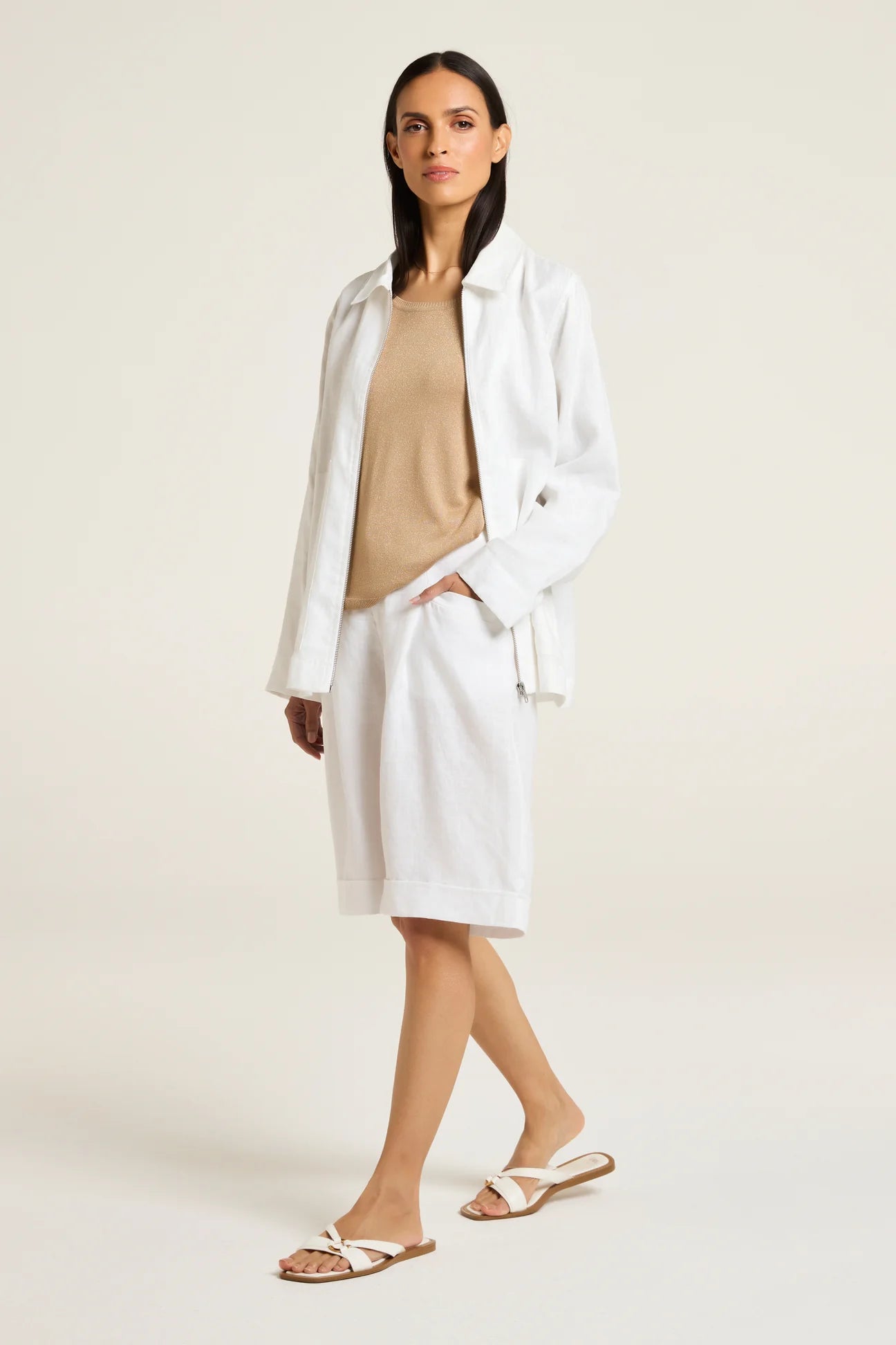 Yarra Trail Willow Jacket White