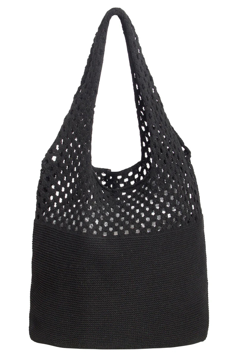 Smashed Lemon, Bag Crochet Black