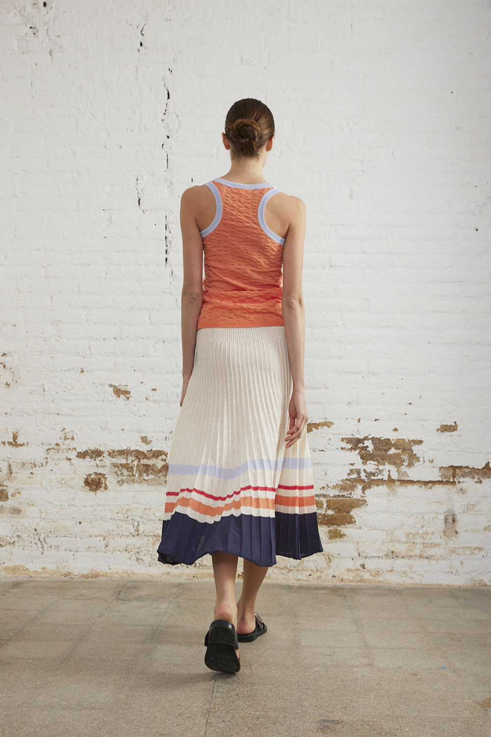 SITA MURT, Knitted sleeveless T-shirt colours