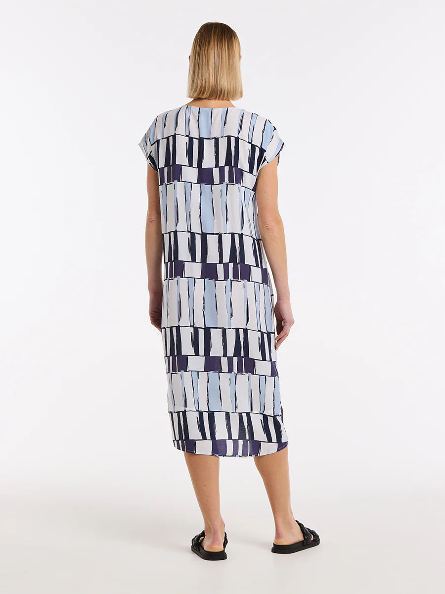 Sirocco Abstract Stamp Dress