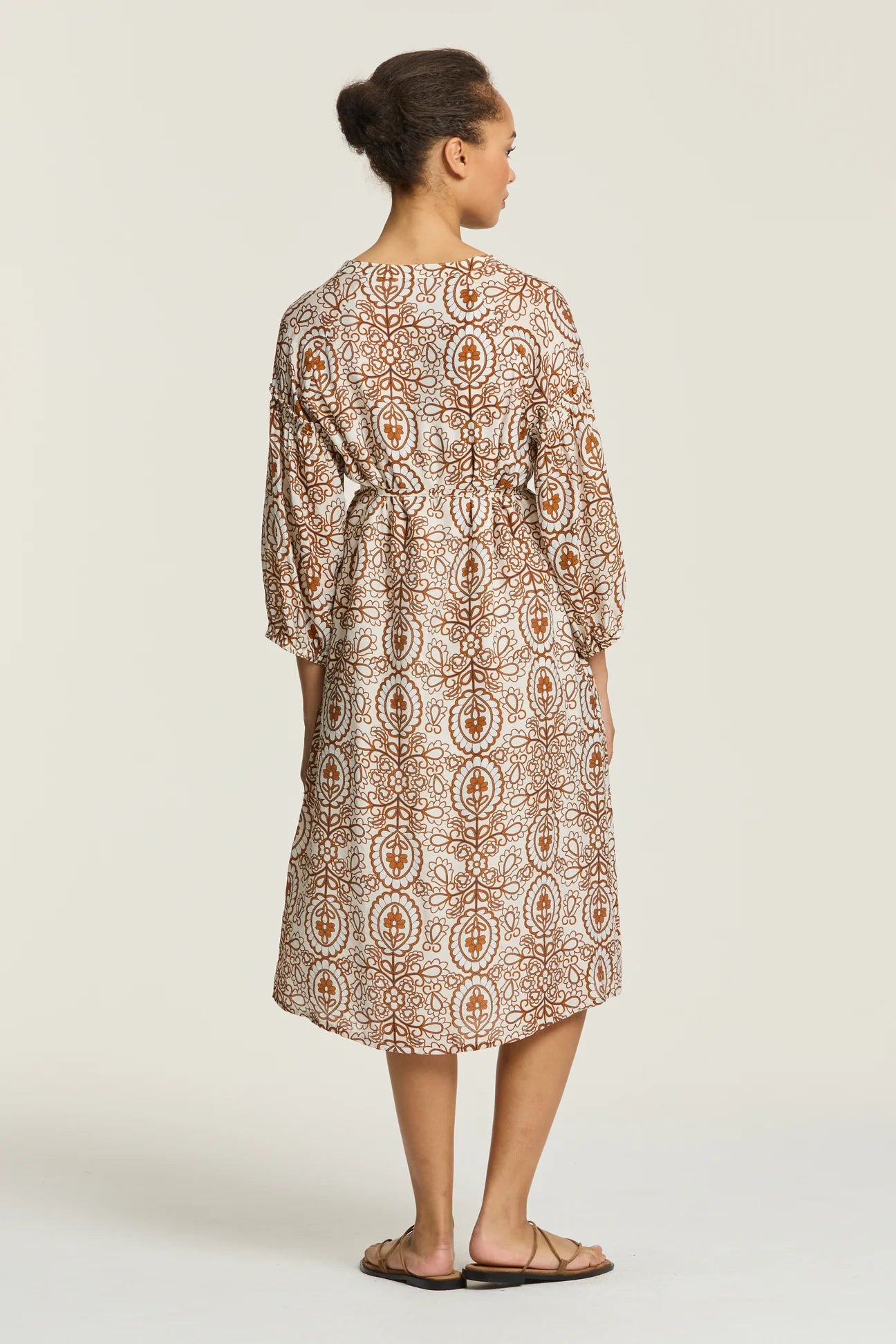 Yarra Trail Boheme Dress Toffee