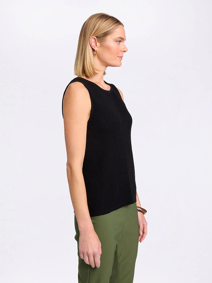 Sirocco Essential Knit Tank Black