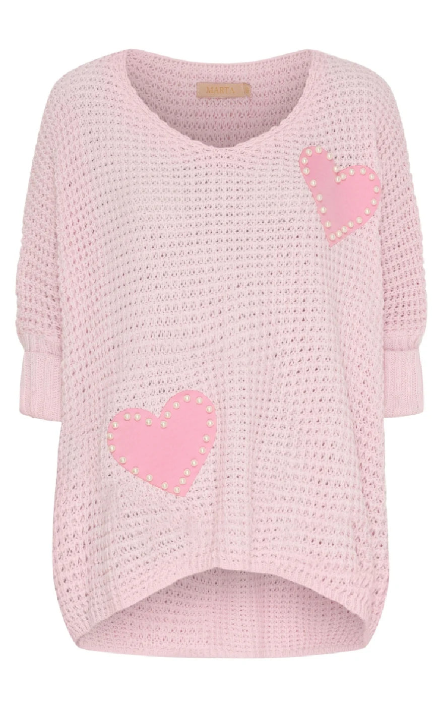 Marta, Solange Knit Pink