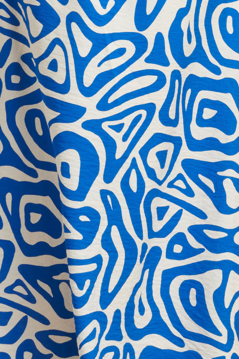 Smashed Lemon, Top Cobalt Blue - White