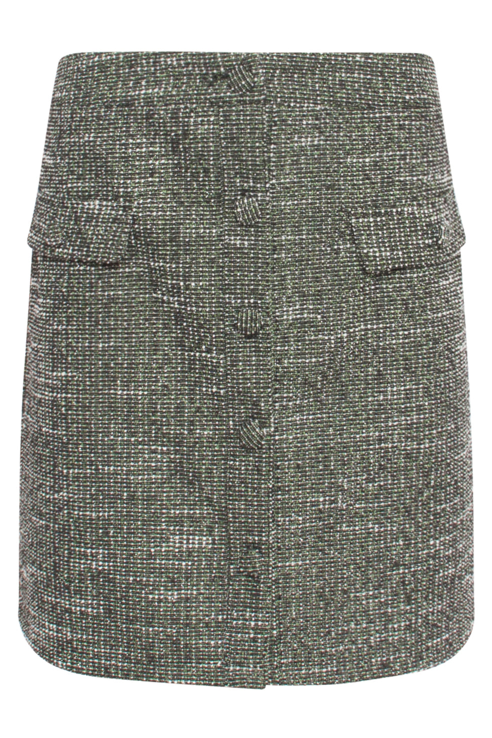 Smashed Lemon, Skirt green textured