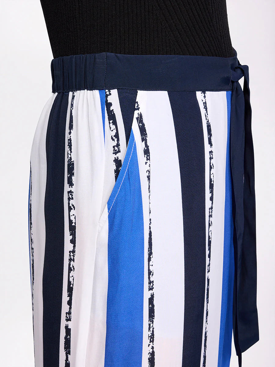 Sirocco Relaxed Viscose Stripe Pant