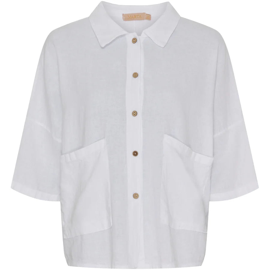 MARTA DU chateau, Shirt Minna 86300 White