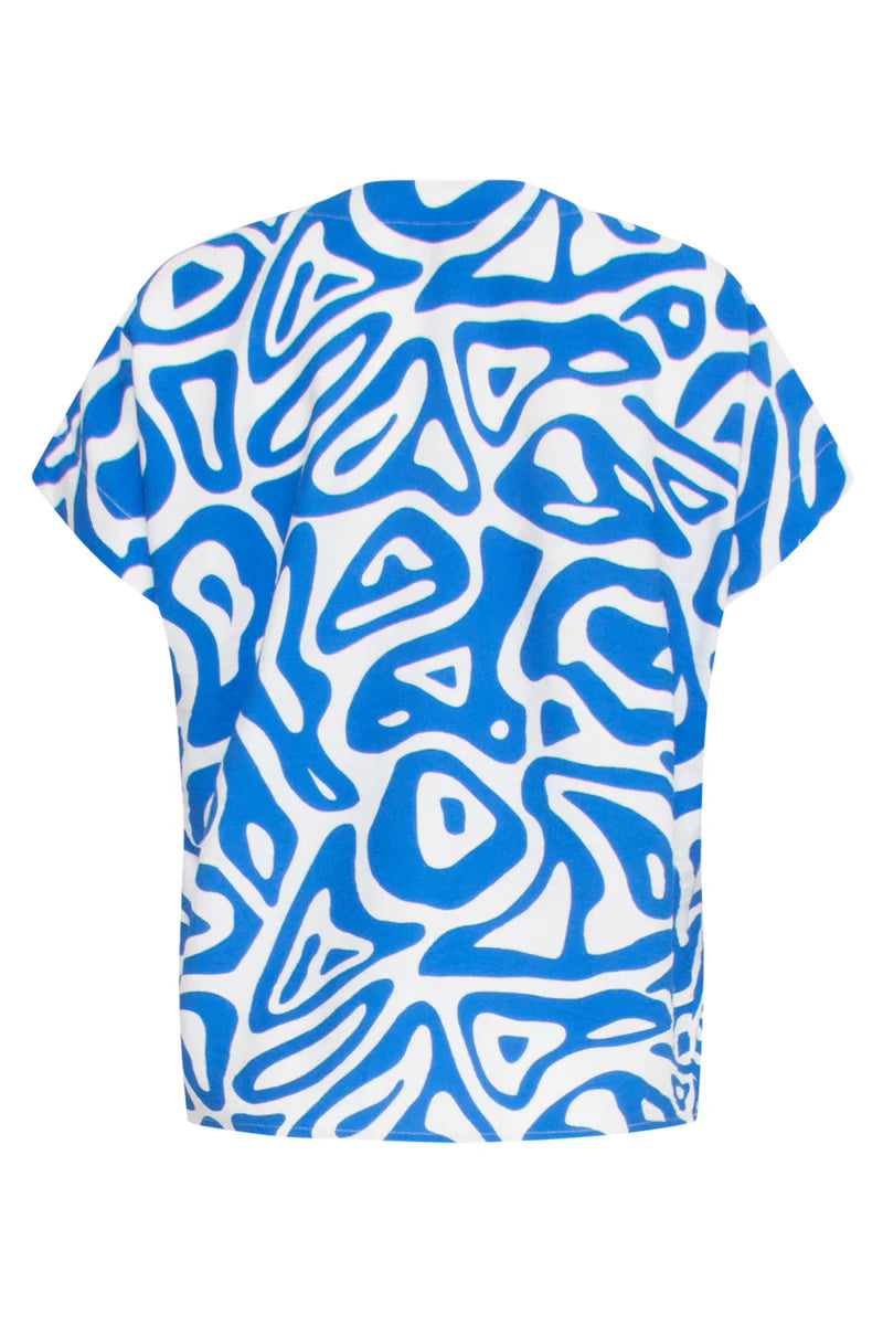 Smashed Lemon, Top Cobalt Blue - White