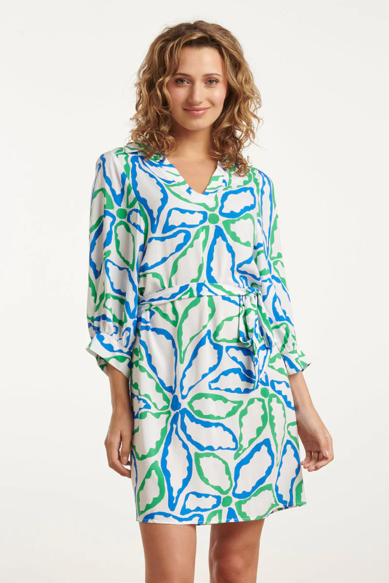 Smashed Lemon, Dress Cobalt Blue - Green