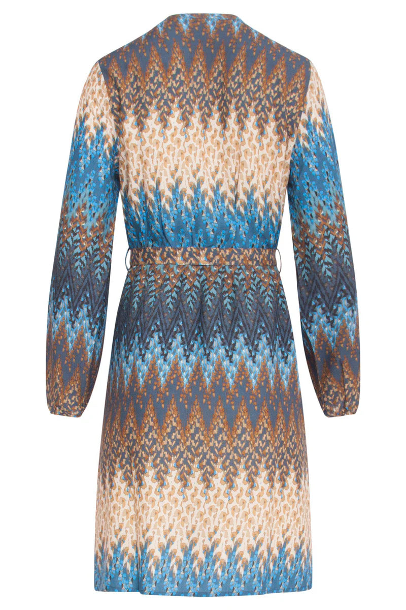 Smashed Lemon, Dress blue multicolour