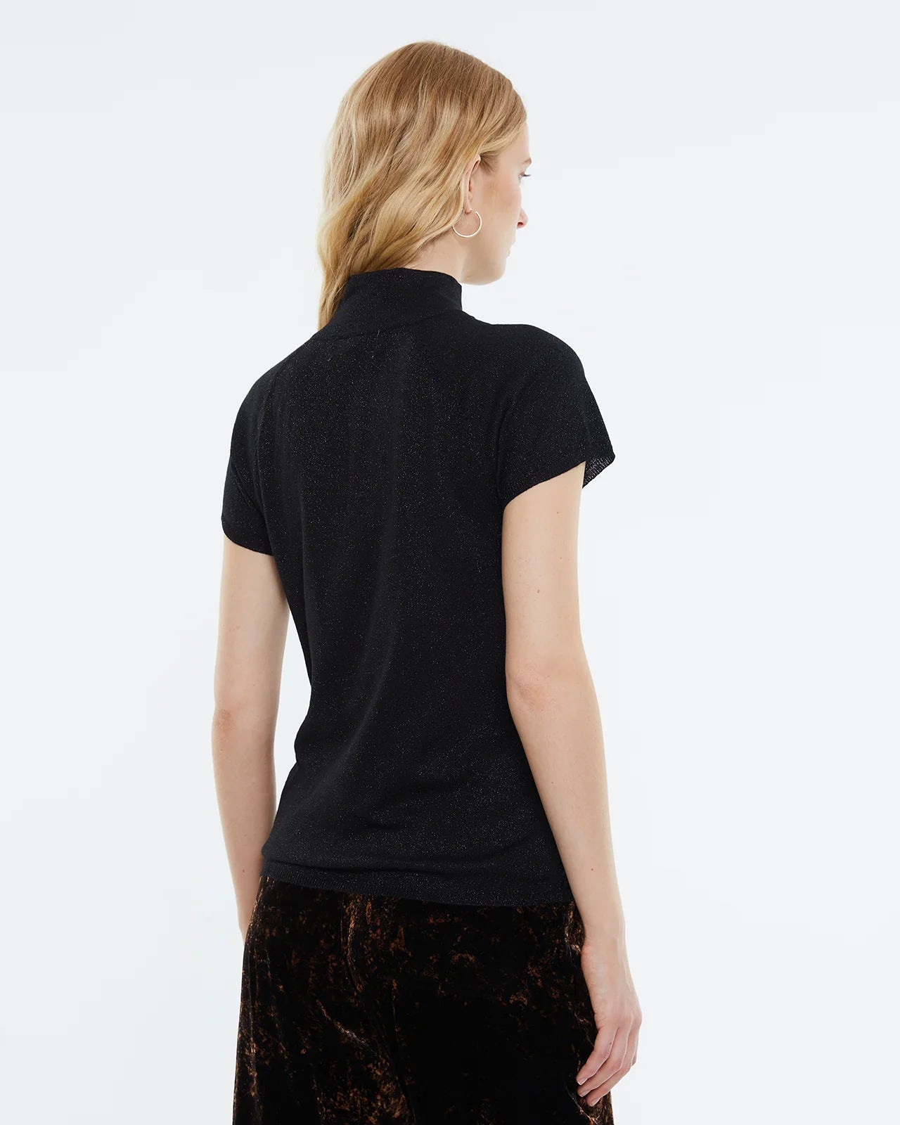 Andam Knitted Top Black