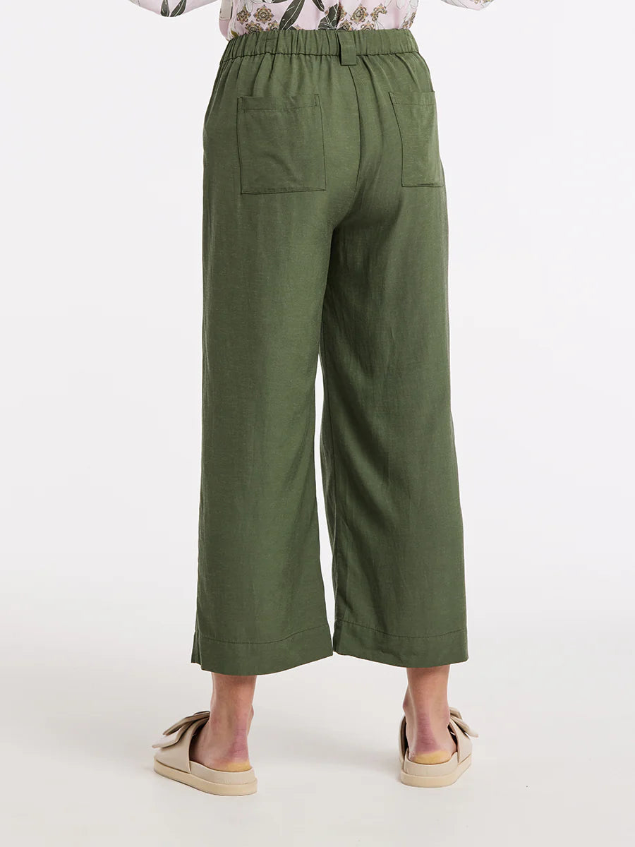Sirocco 3/4 Pleated Dress Pant Olive
