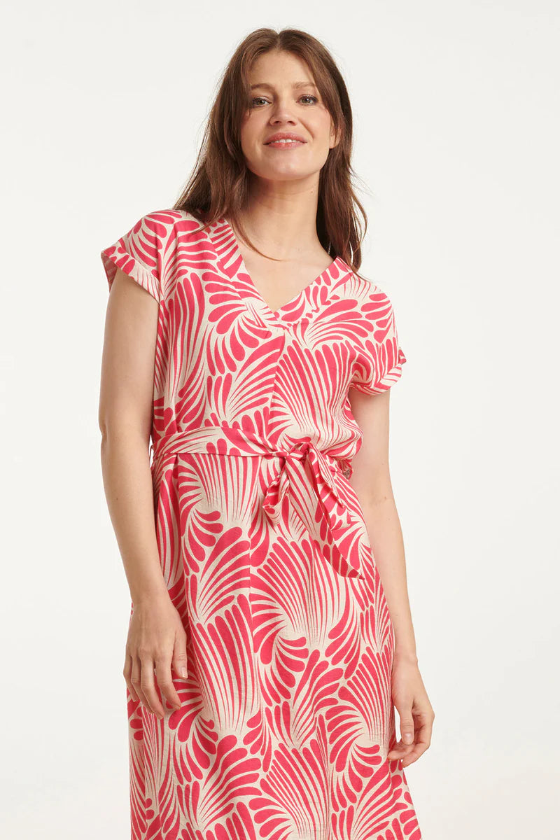 Smashed Lemon, Dress Pink-White