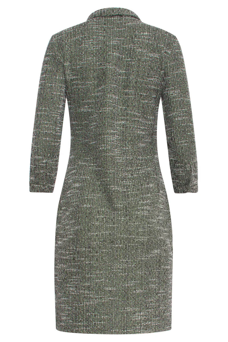 Smashed Lemon, Short Tight Green polo Dress