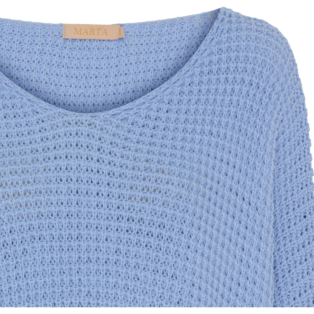 Marta, Mille Knit Sky Blue