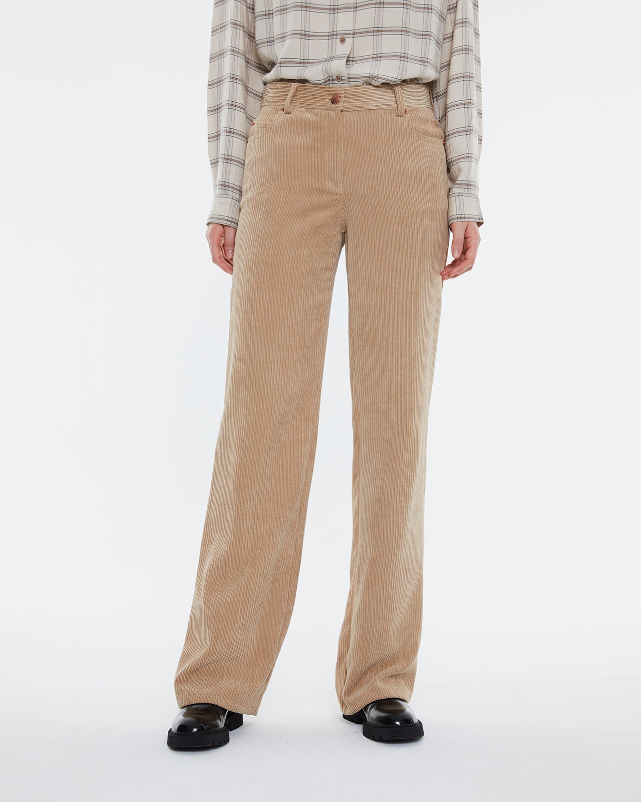 Andam Pants : Beige-104