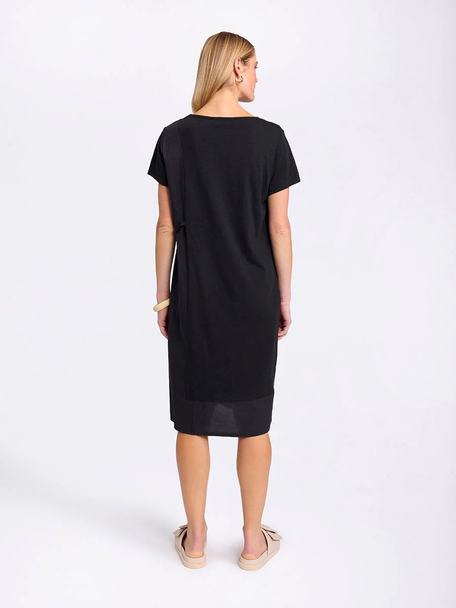 Sirocco Spliced dress Navy