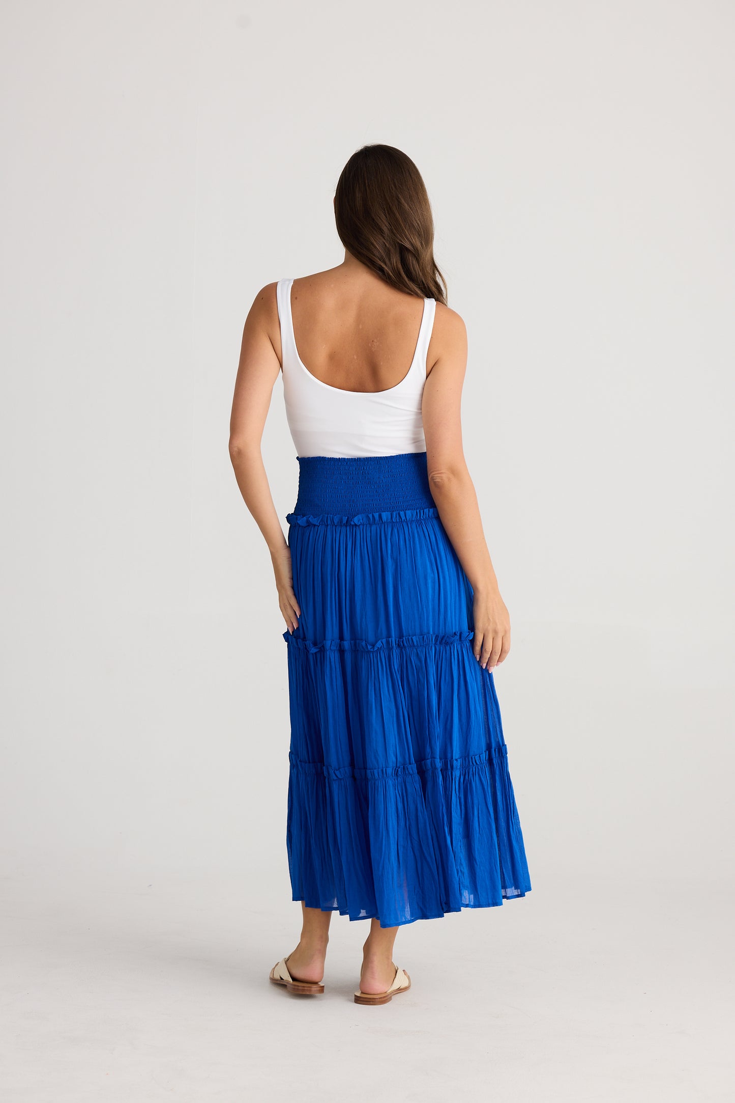 Holiday Pier Skirt - Sapphire