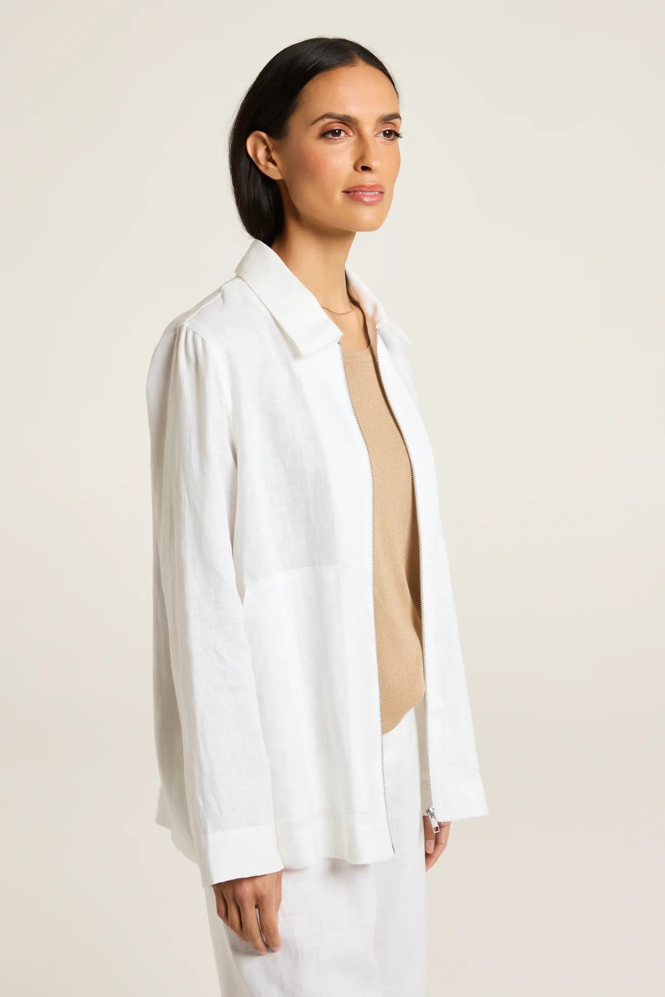 Yarra Trail Willow Jacket White