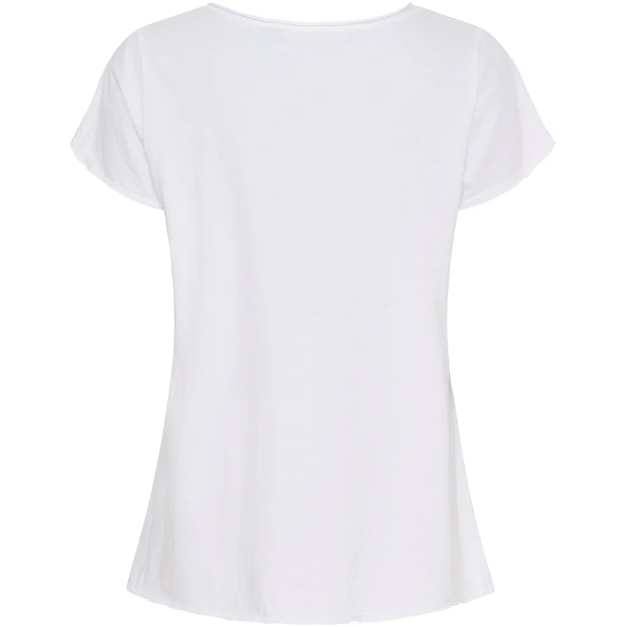 MARTA DU CHATEAU, T-shirt Marie 1535 White Bus