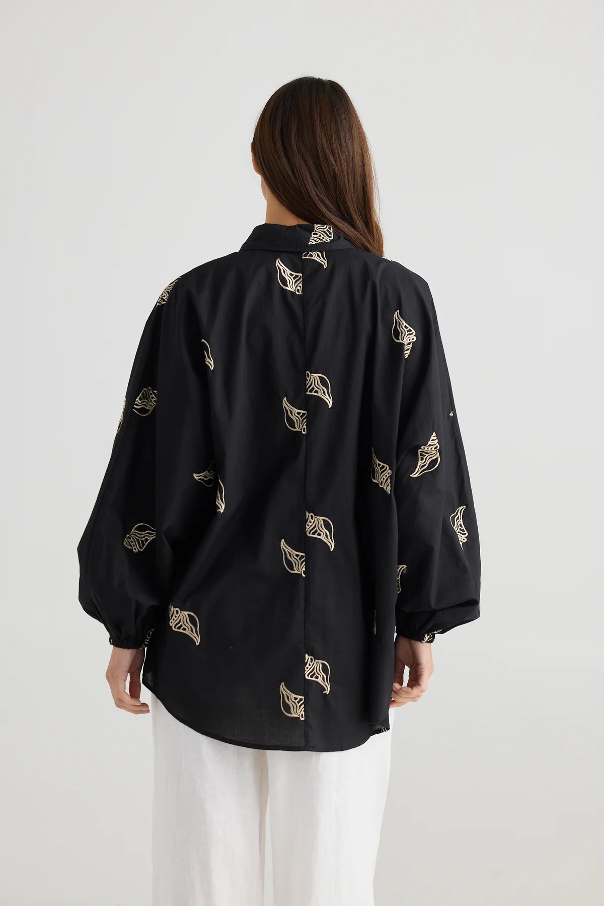 Holiday, Cliffside Shirt Black Shell