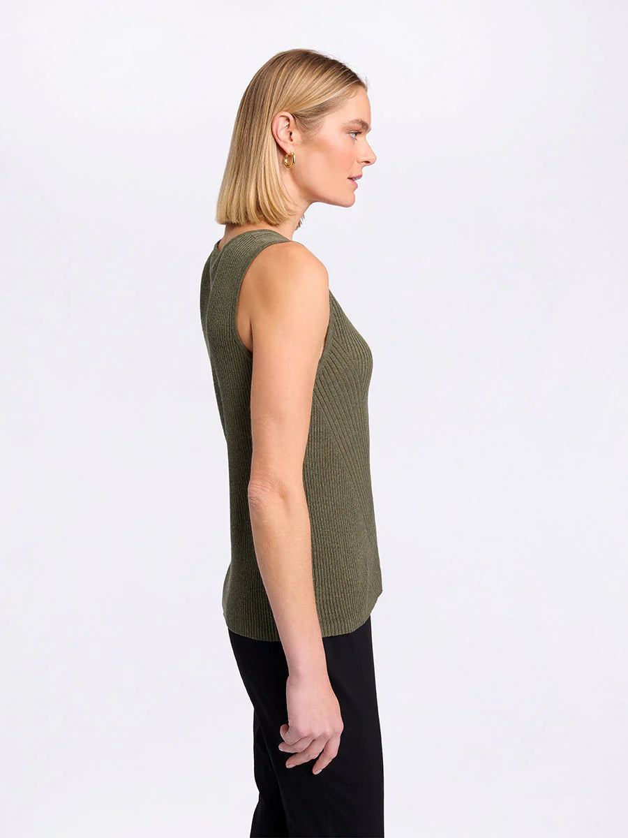Sirocco Essential Knit Tank Olive