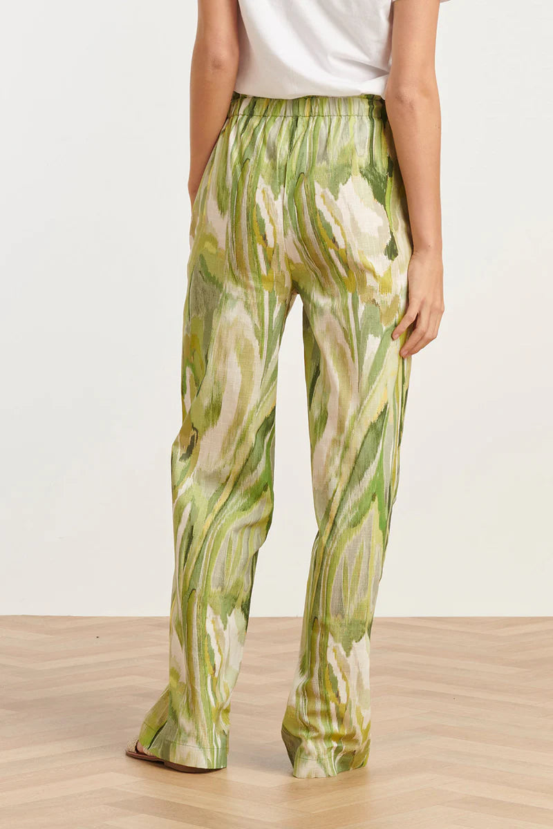 Smashed Lemon, Pants Light Green multi