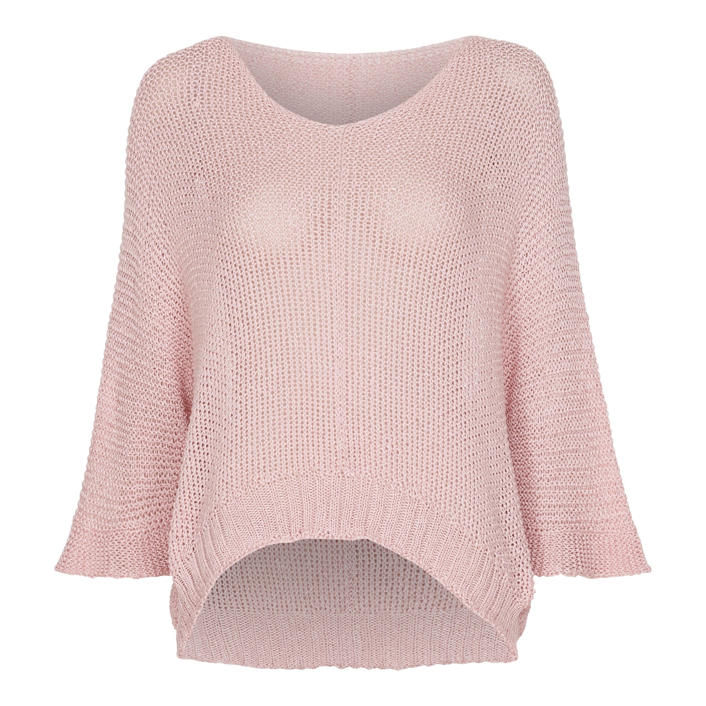 Marta, Betina knit Old Rose
