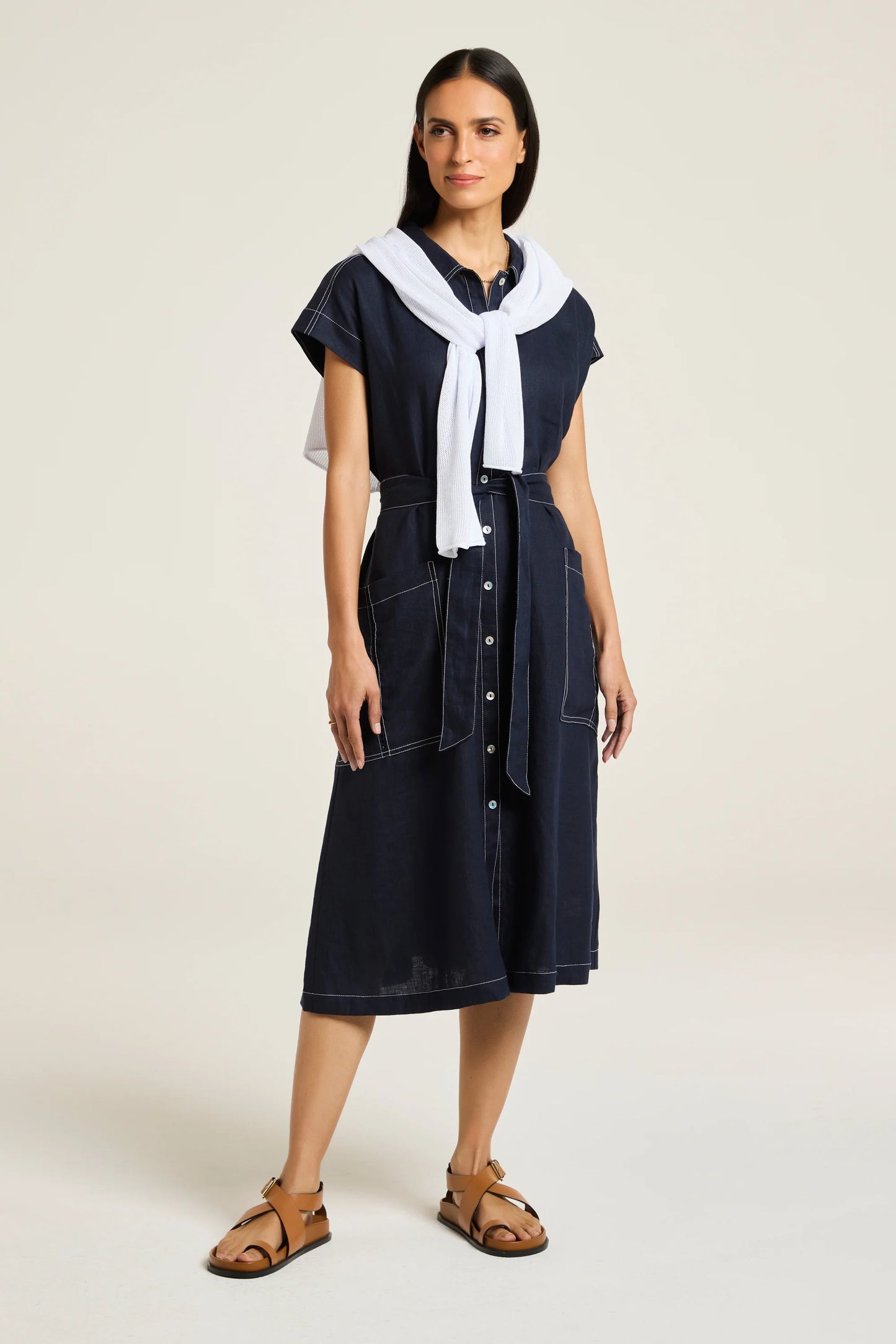 Yarra Trail Atlas Dress Navy