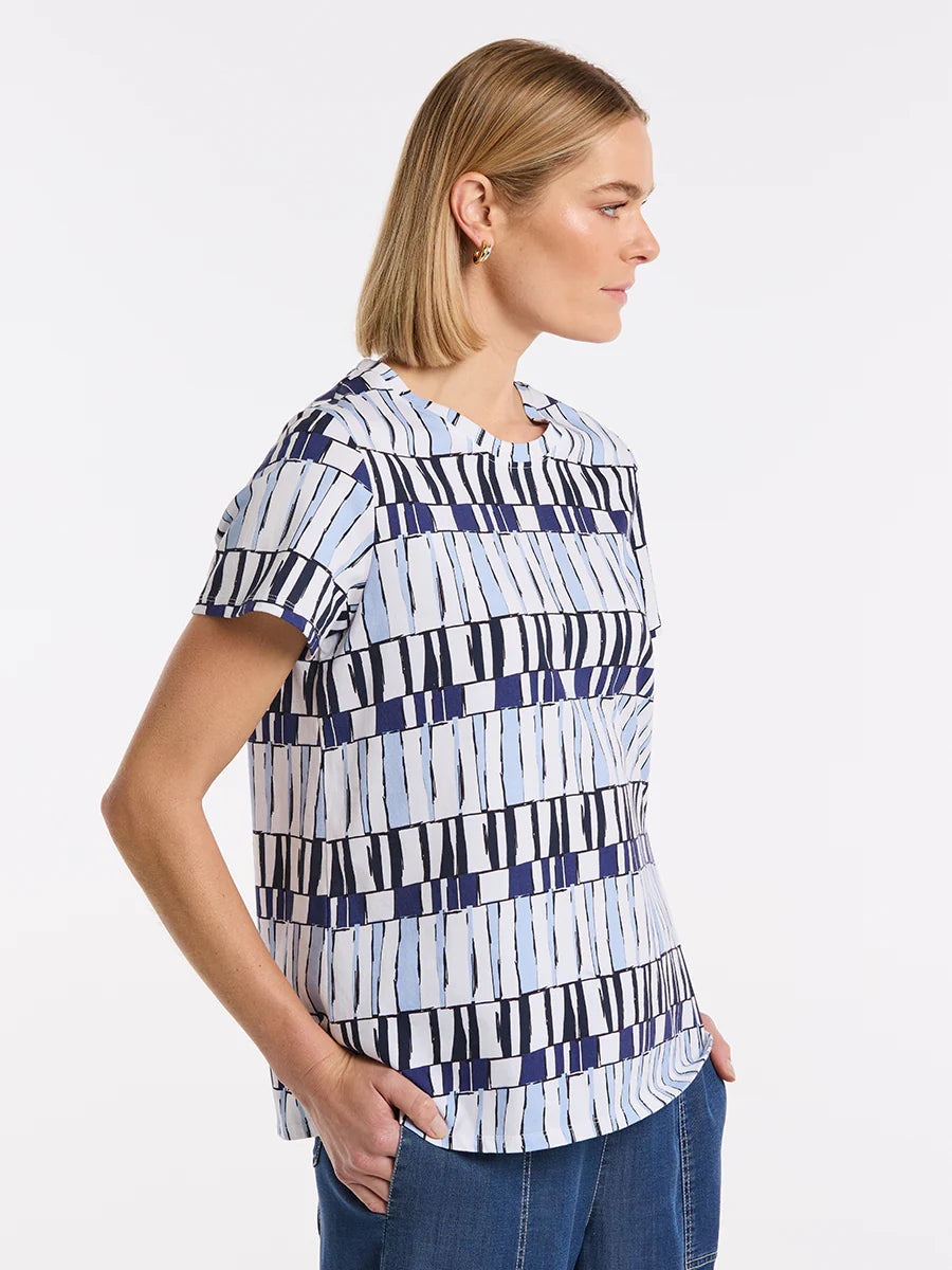 Sirocco Abstract Stamp T-shirt