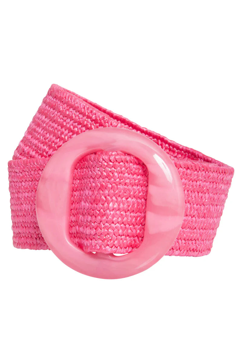 Smashed Lemon, stretch belt PINK