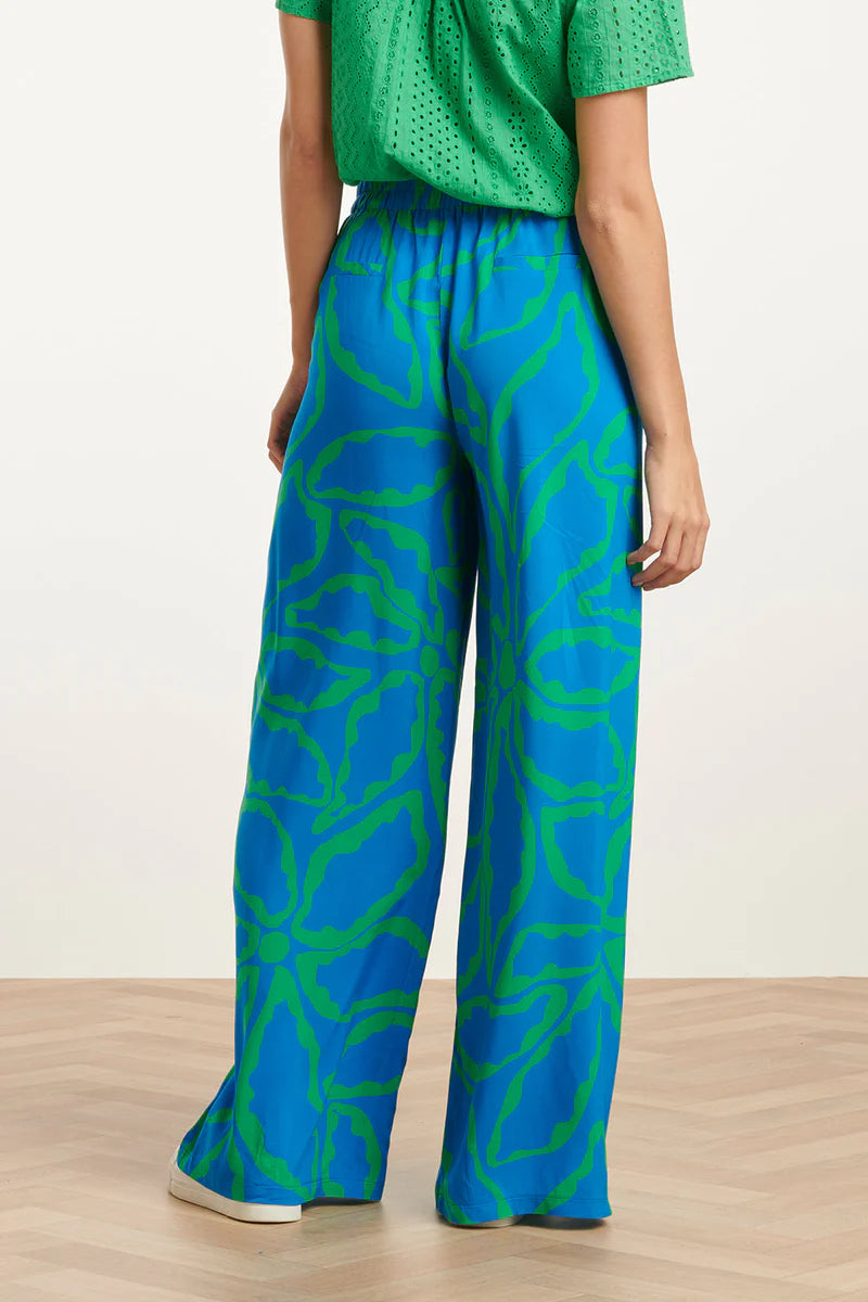 Smashed Lemon, Pants Cobalt Blue - Green