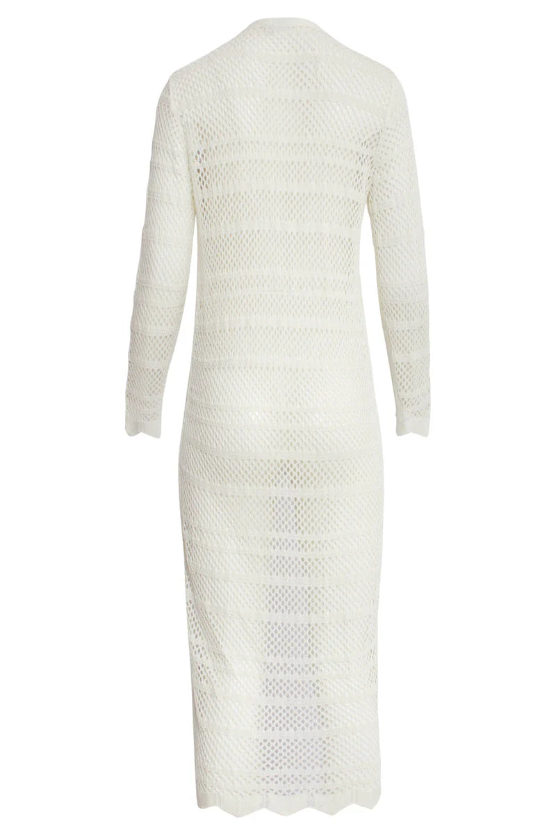 Smashed Lemon knitted cardigan Off-white