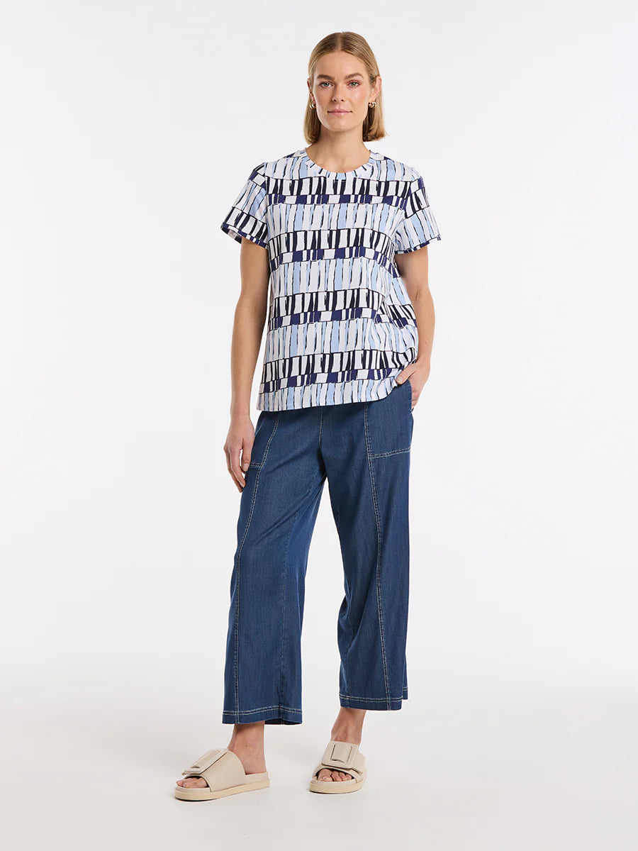 Sirocco Abstract Stamp T-shirt