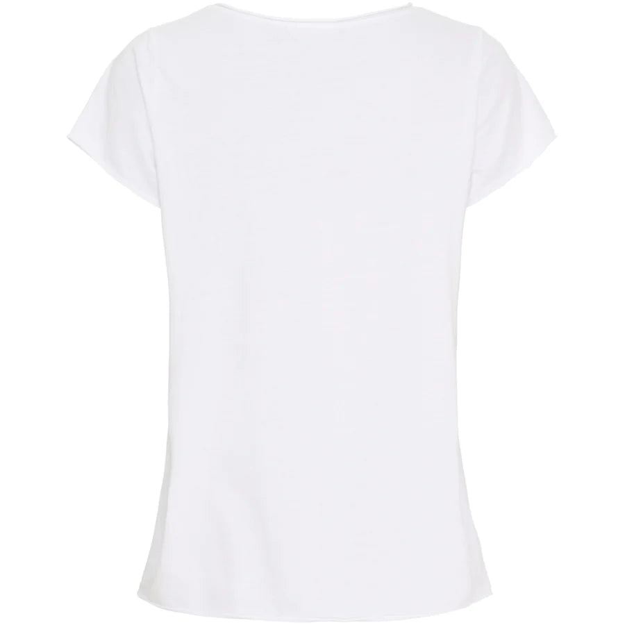MARTA DU CHATEAU, T-shirt Marie 1535 White VW Celeste