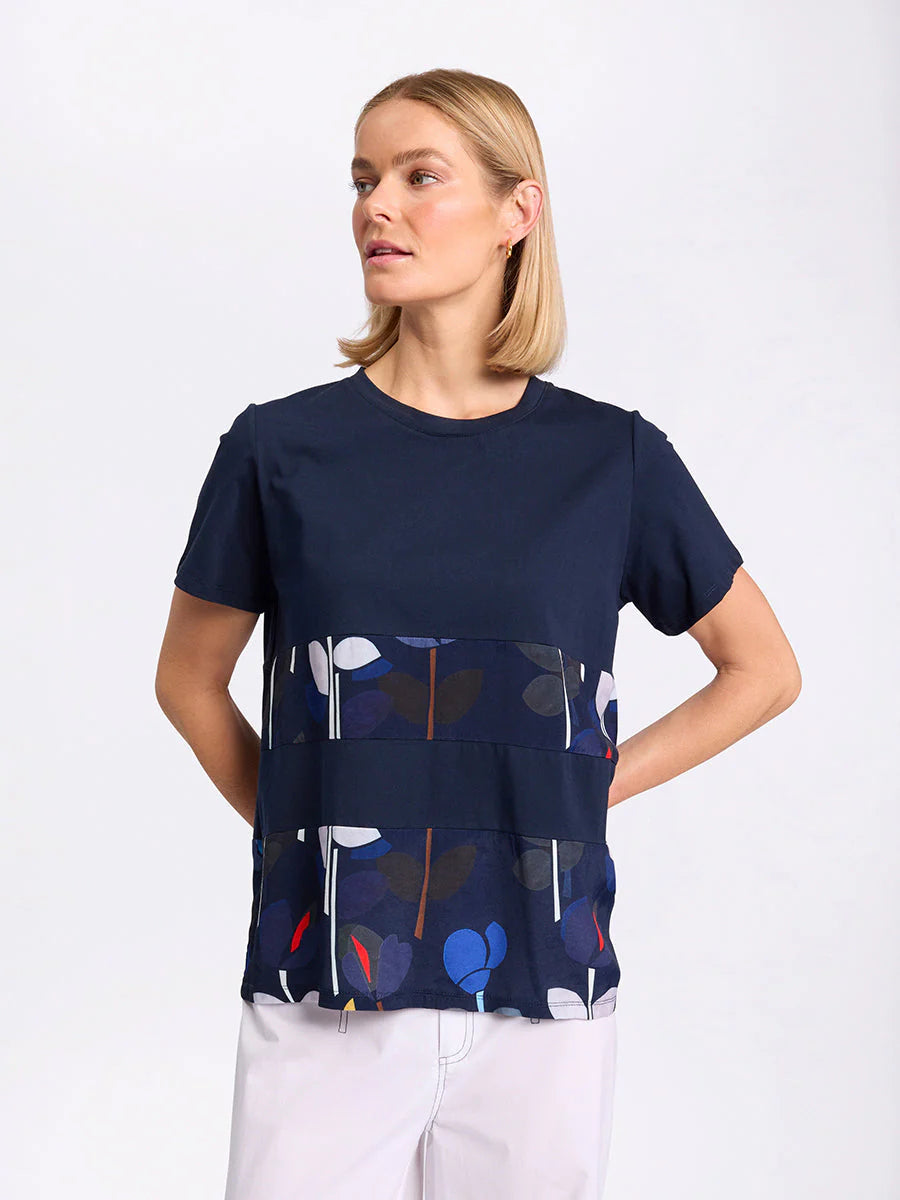 Sirocco Sea Bloom Spliced T-shirt