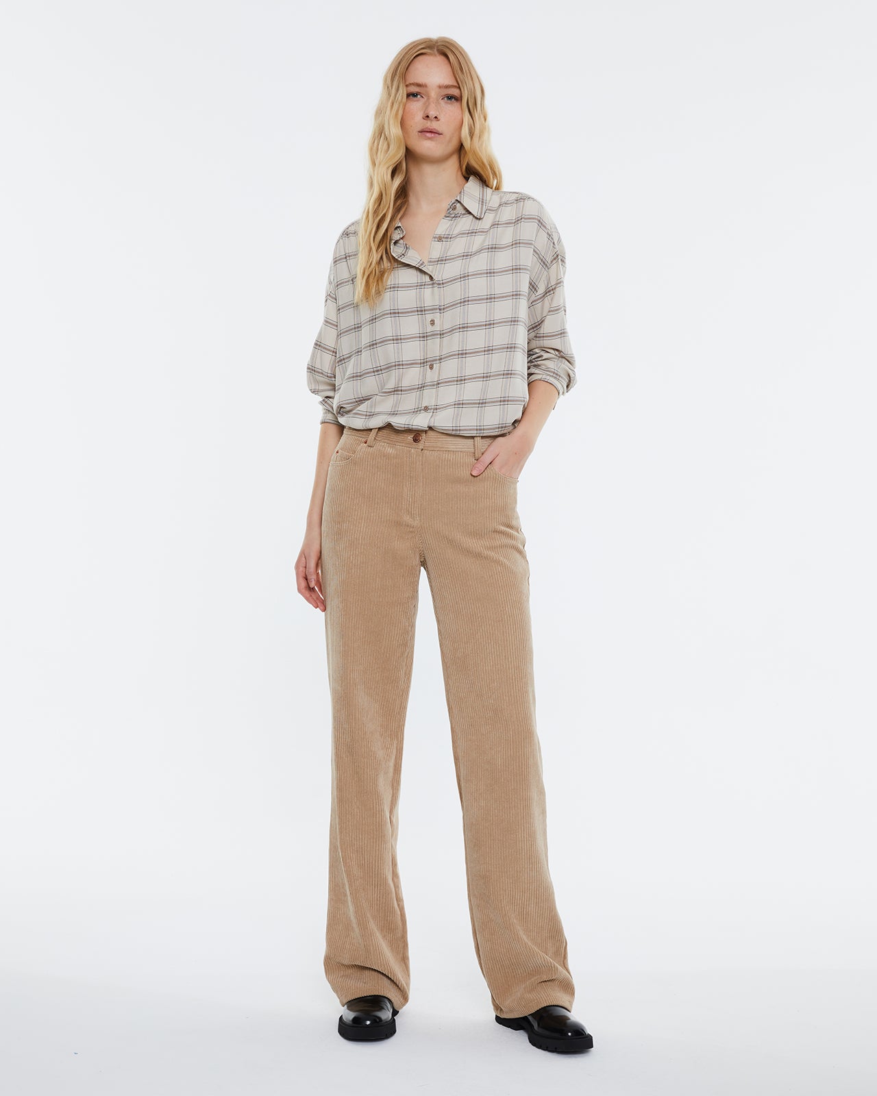 Andam Pants : Beige-104
