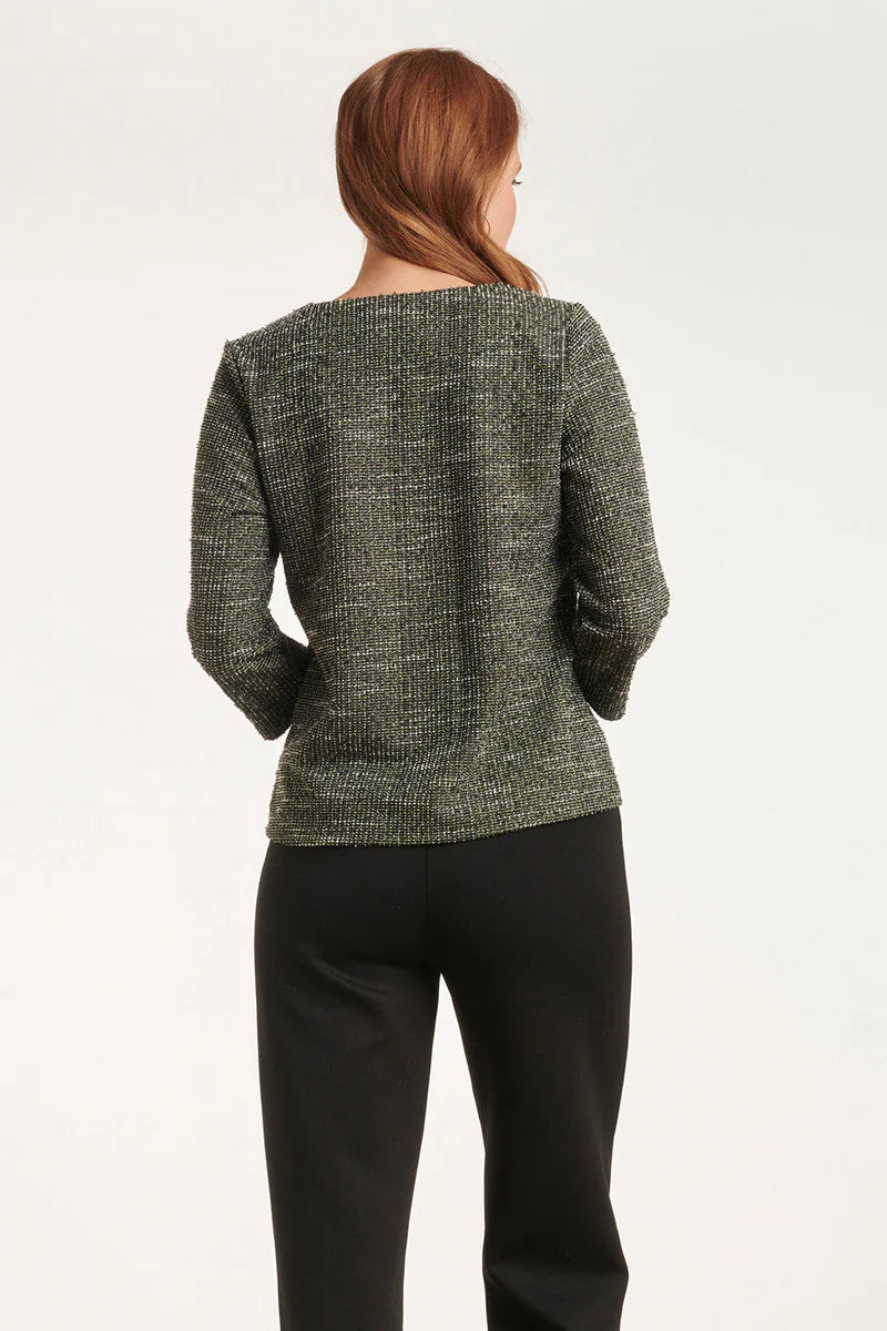 Smashed Top, green textured