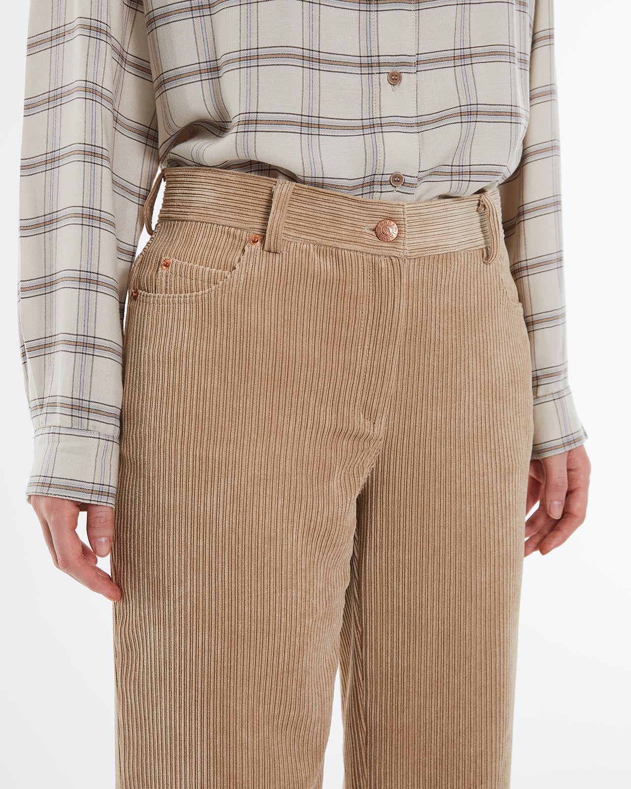 Andam Pants : Beige-104