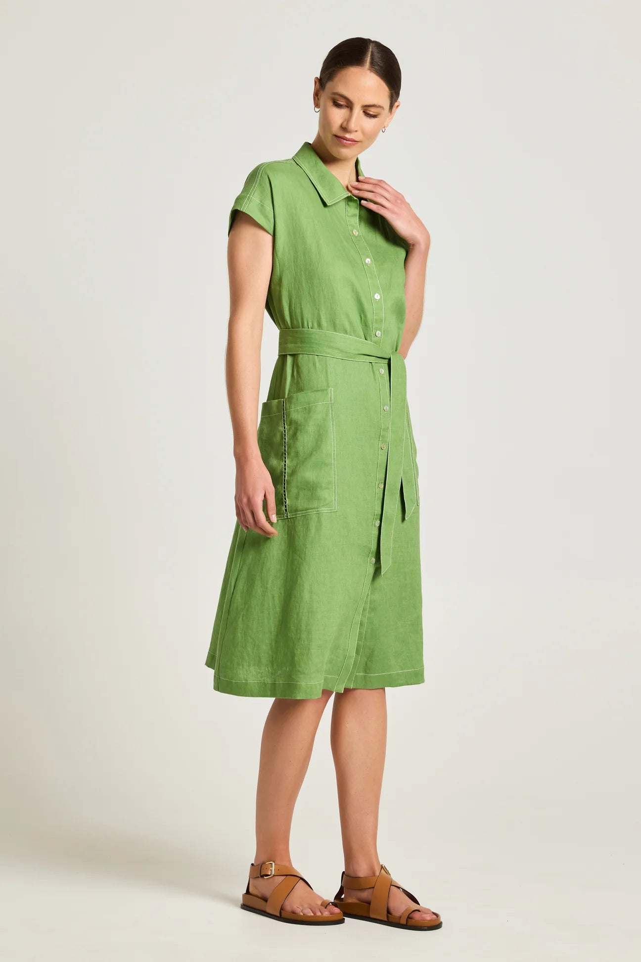 Yarra Trail Atlas Dress Lawn