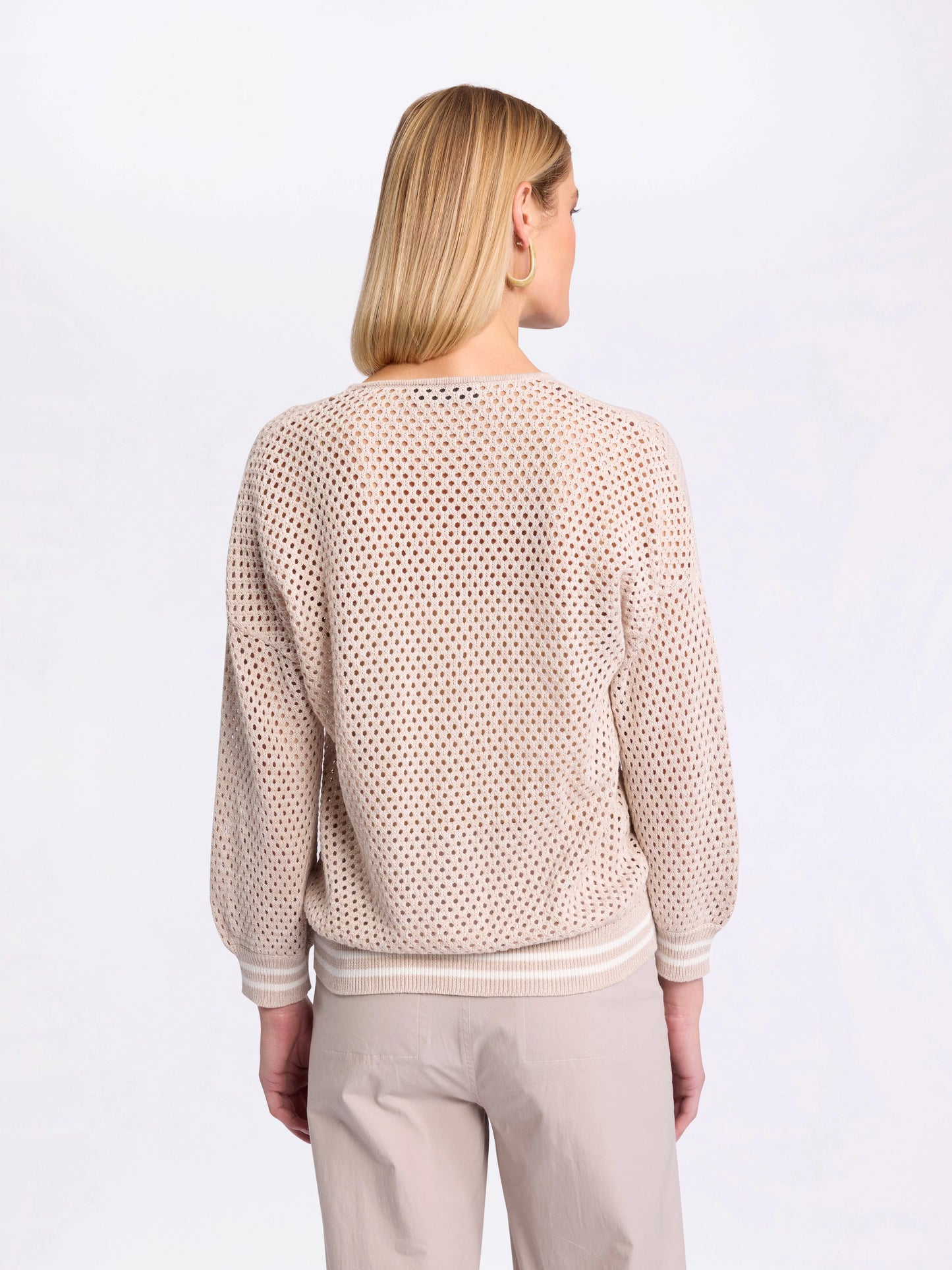 Sirocco Zip Thru Cardi Natural