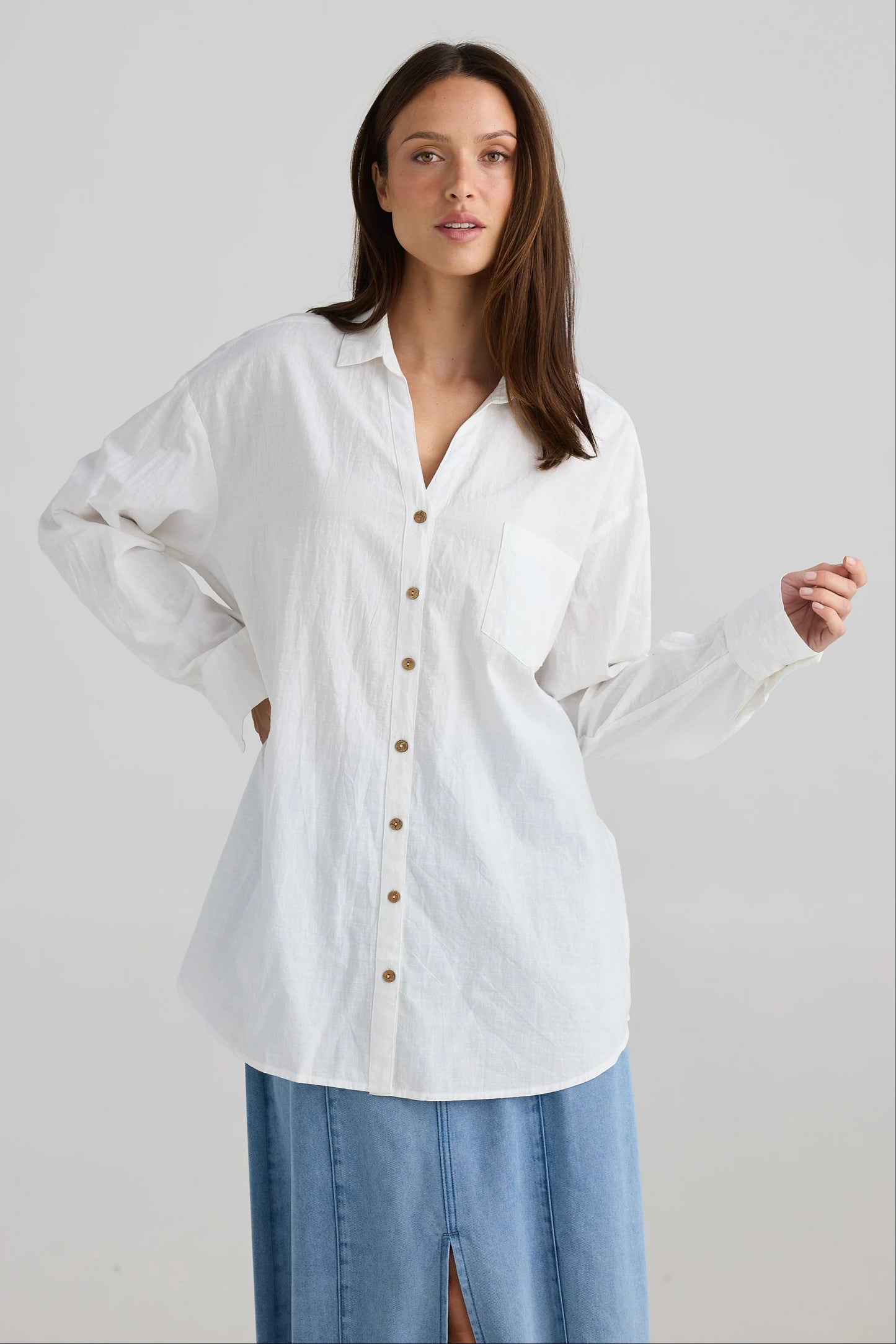 Holiday, Coast Overshirt White