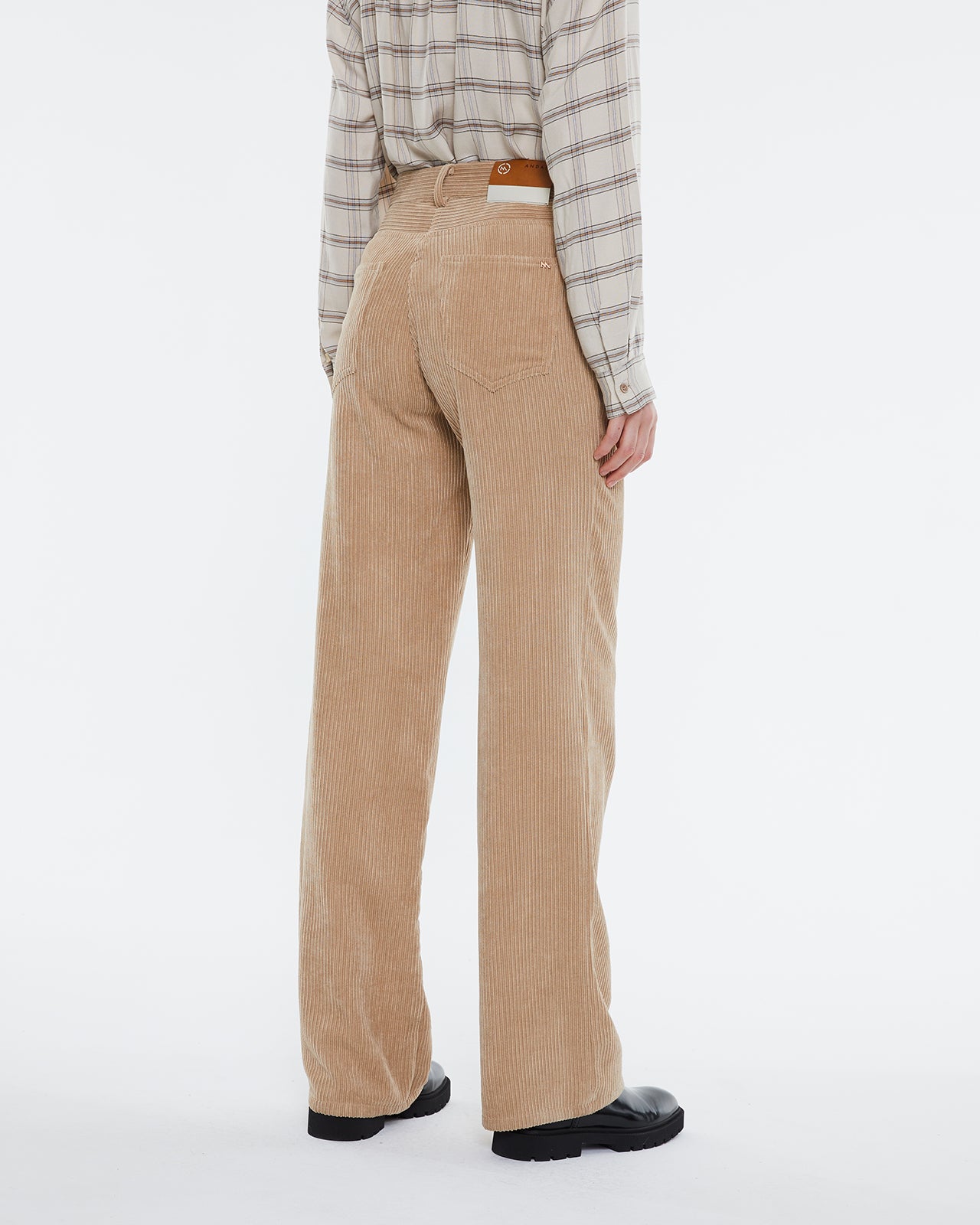Andam Pants : Beige-104
