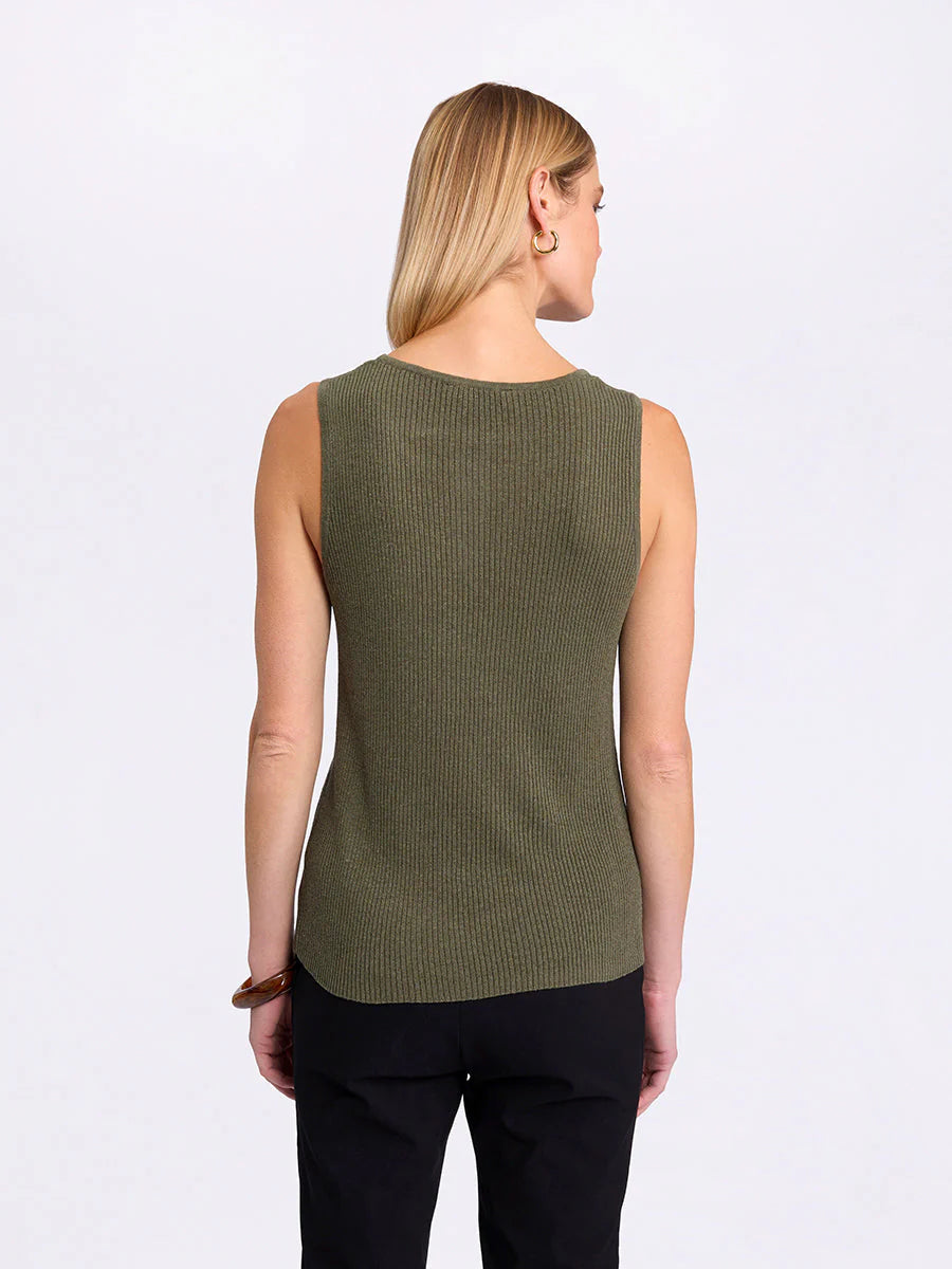 Sirocco Essential Knit Tank Olive