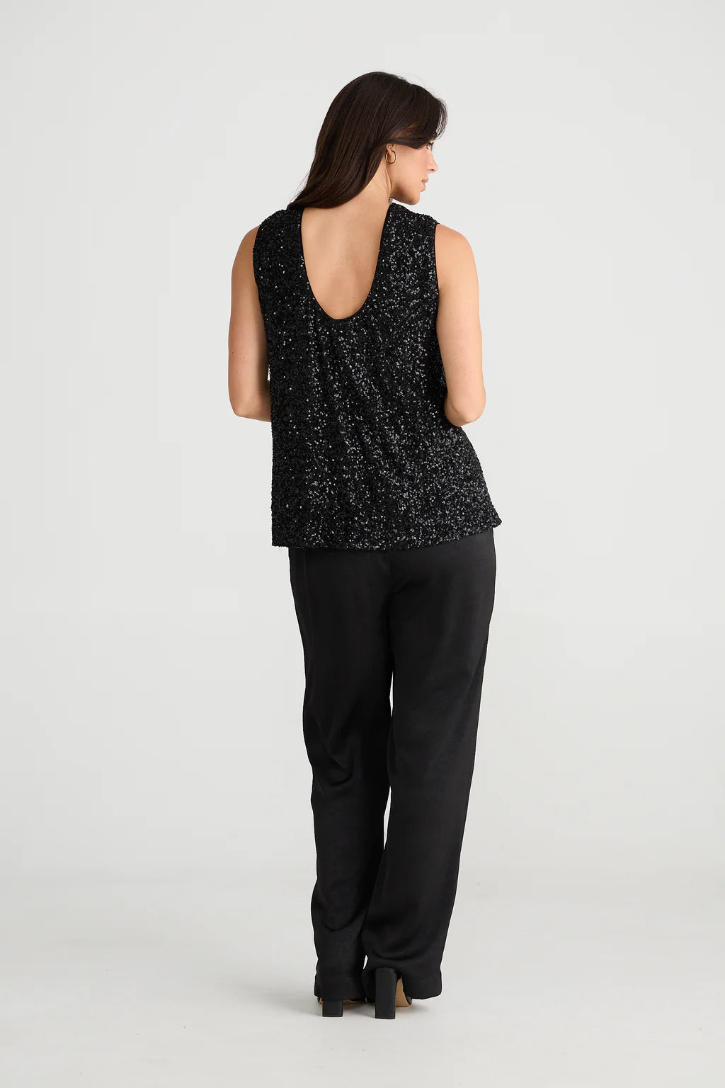Brave + True Show Stopper Top Black