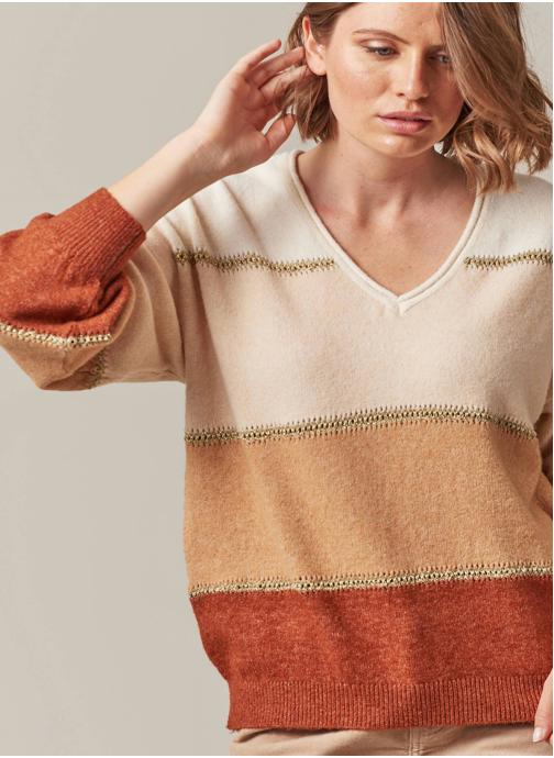 Deeluxe Pullover Lodina Beige