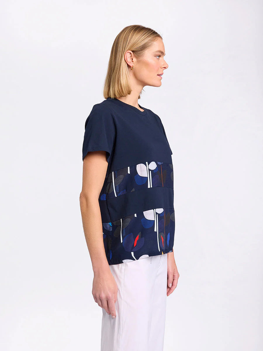 Sirocco Sea Bloom Spliced T-shirt