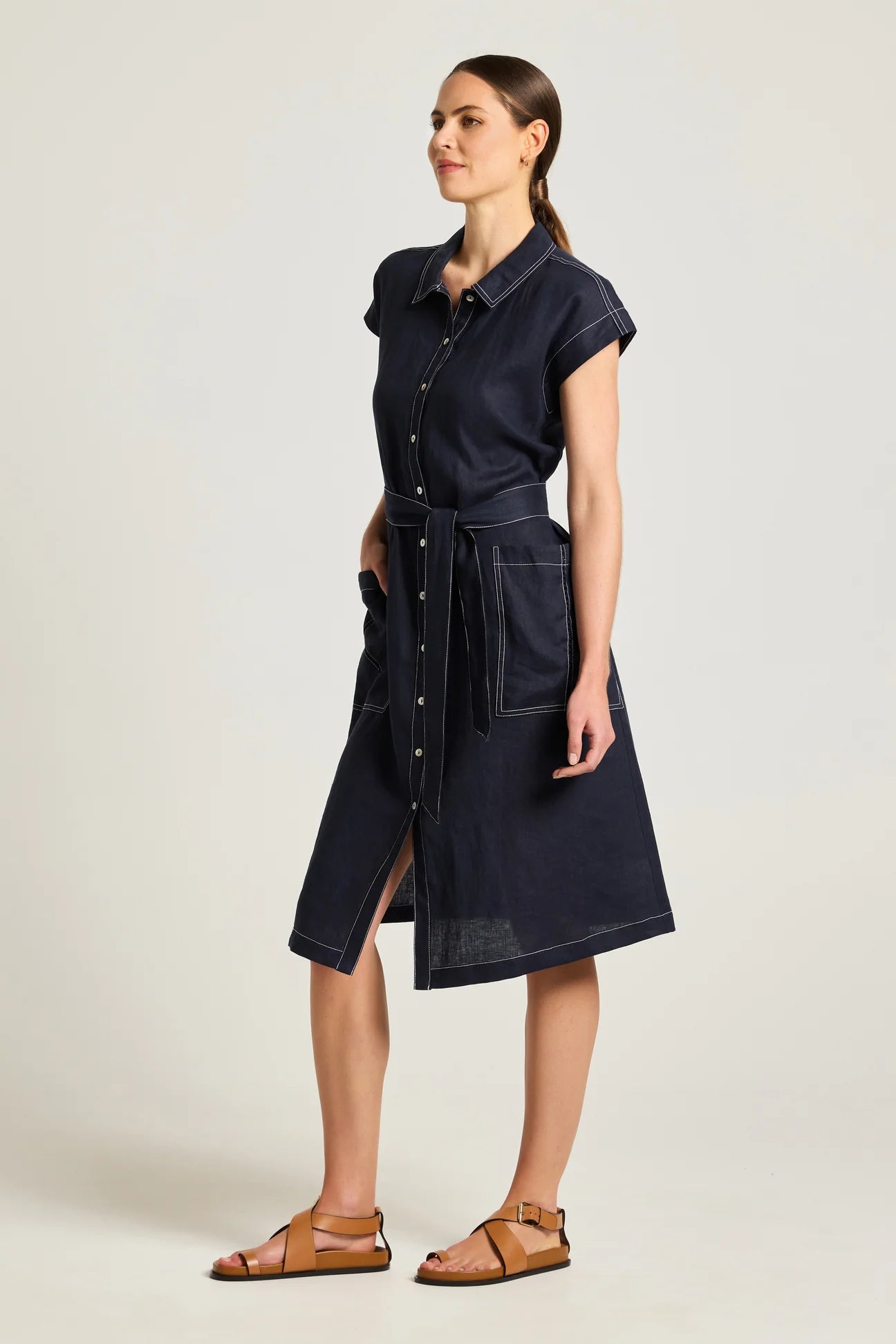 Yarra Trail Atlas Dress Navy