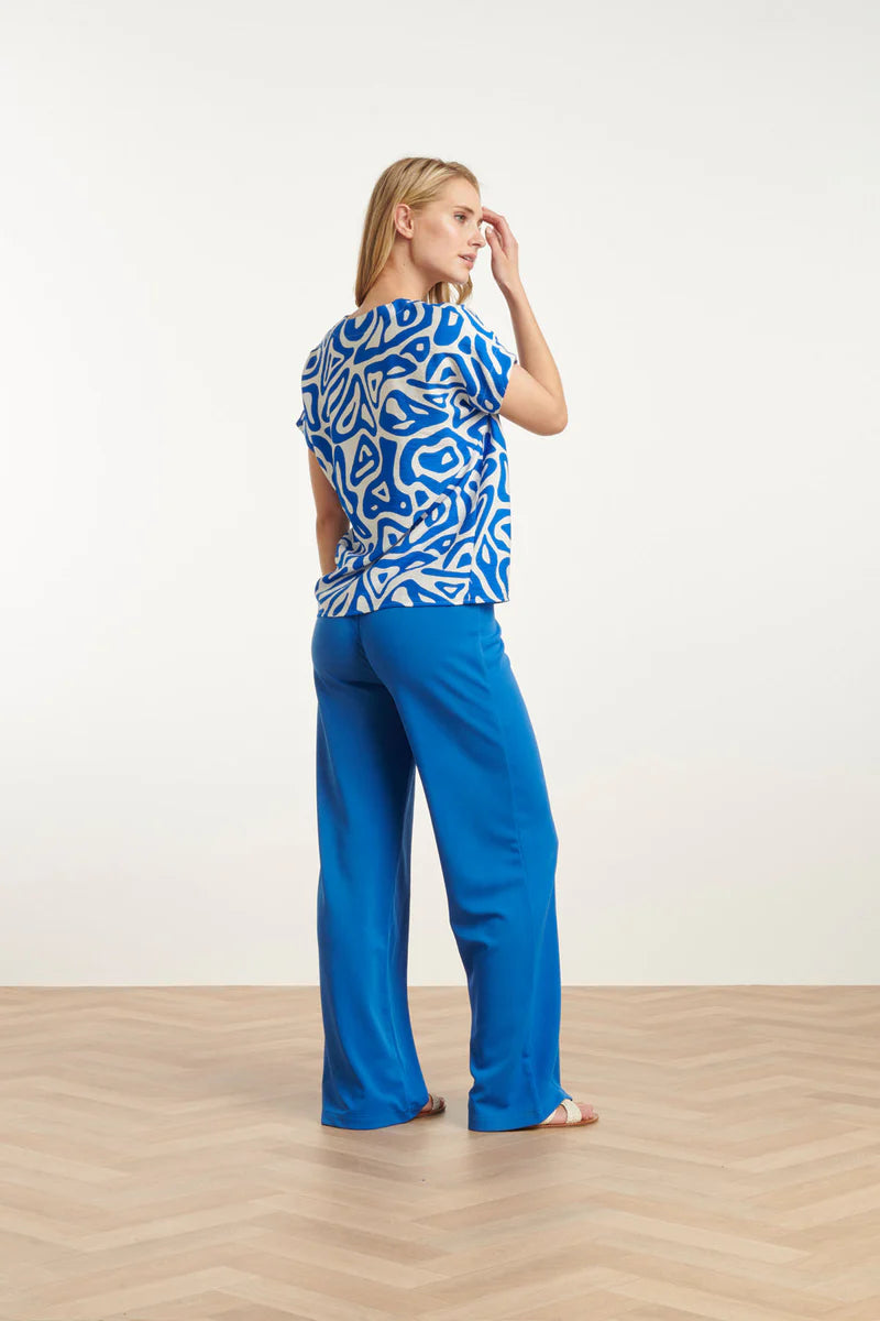 Smashed Lemon, Top Cobalt Blue - White