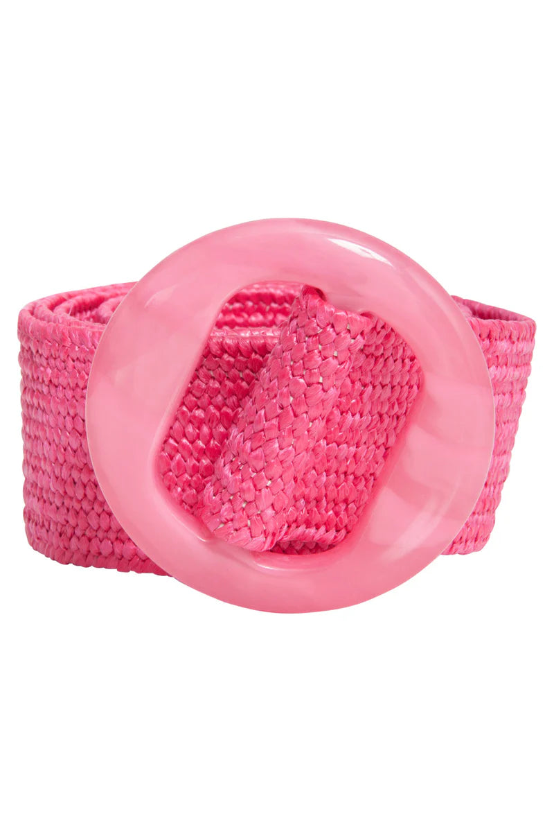Smashed Lemon, stretch belt PINK